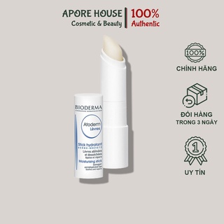 Son dưỡng Bioderma Atoderm Levres Pháp, Dưỡng Ẩm, Mềm Môi