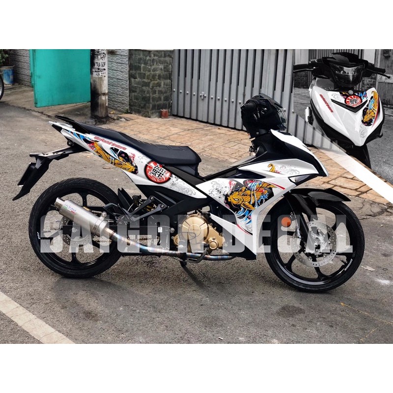 Tem rời exciter 150 cá chép