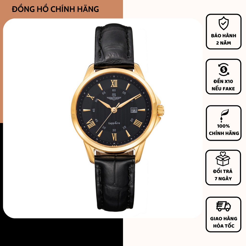 Đồng hồ nữ chính hãng SRWATCH SL3003.4601CV Sapphire chống xước, chống nước