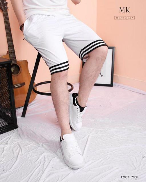 quần đùi short thun nam thể thao , 3 sọc phông cách oversize ulzzang form rộng dhl | BigBuy360 - bigbuy360.vn