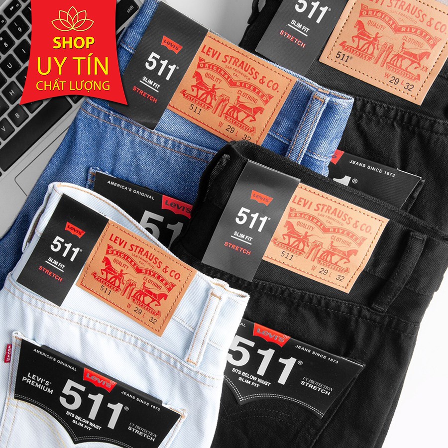 Quần Jean Nam Levis 511 Made in Cambodia