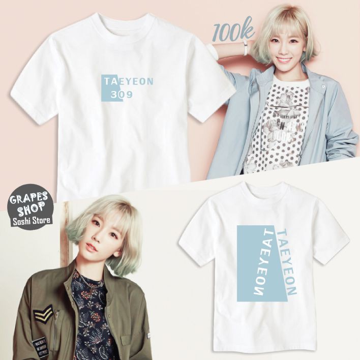 [TAEYEON] Áo thun thiết kế Taeyeon-309