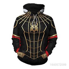 Áo hoodie dáng rộng dài tay in hình Spider-Man No Way Home