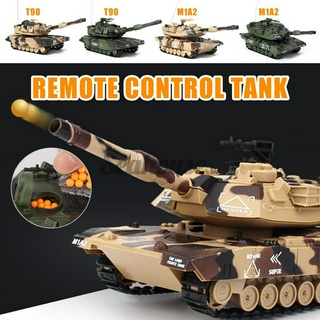 Đồ Chơi Mô Hình Xe Tăng Rc Kèm Bộ Điều Khiển Từ Xa Tỷ Lệ 1/ 32