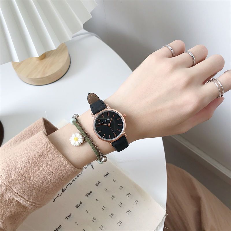 ✨Đồng Hồ Đeo Tay Phong Cách Mới Năm 2021 Thời Trang Cổ Điển Hồng Kông Dành Cho Nữ Sinh Trung Học
