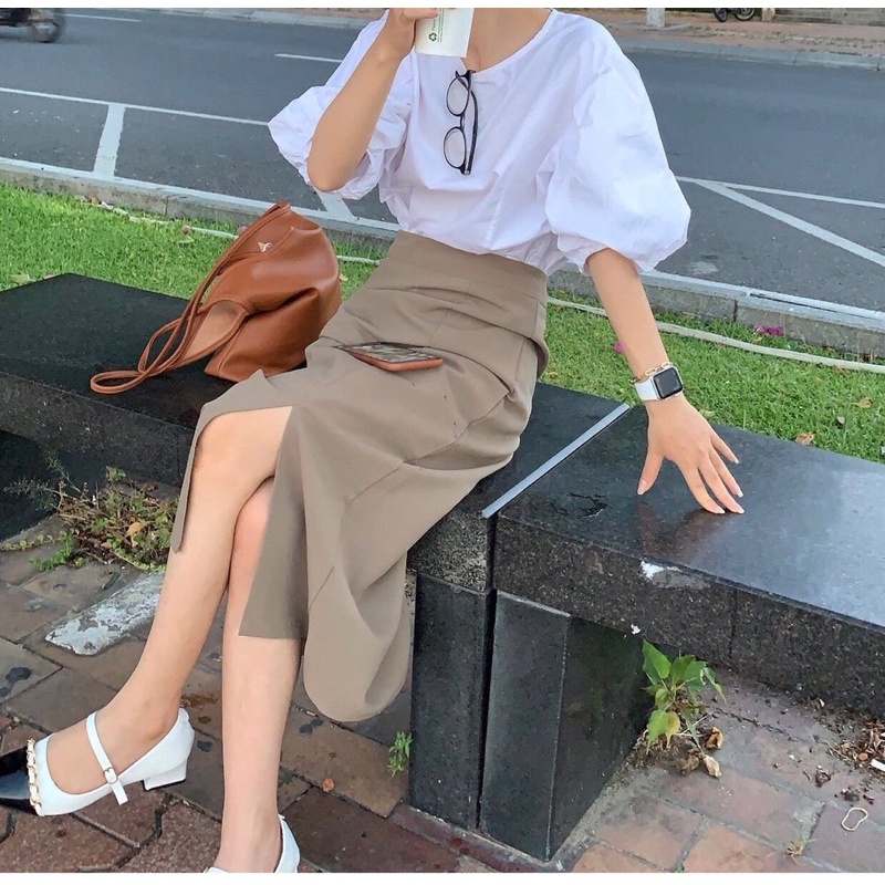 Áo Tay Bồng Ullzang Tiểu Thư
