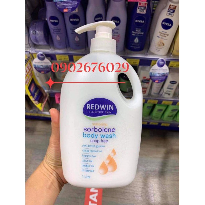 Sữa tắm Redwin Sorbolene Body wash