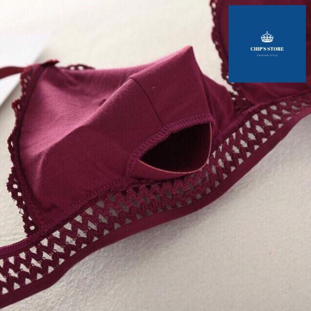 Áo Lót Bralette Ren Mềm Mút Mỏng Không Gọng Hàng Đẹp A10 | BigBuy360 - bigbuy360.vn