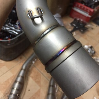 Cổ pô titan ex135-150
