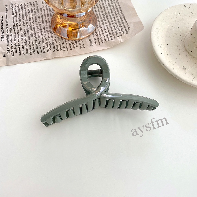 Kẹp tóc cỡ lớn phong cách Hàn Quốc xinh xắn thời trang