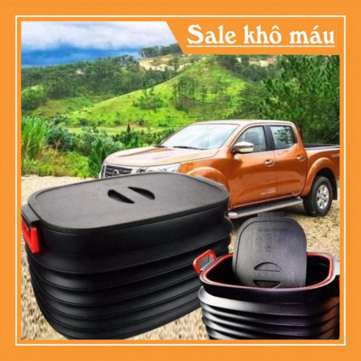 THÙNG ĐỰNG ĐỒ GẤP GỌN ĐỂ CỐP Ô TÔ