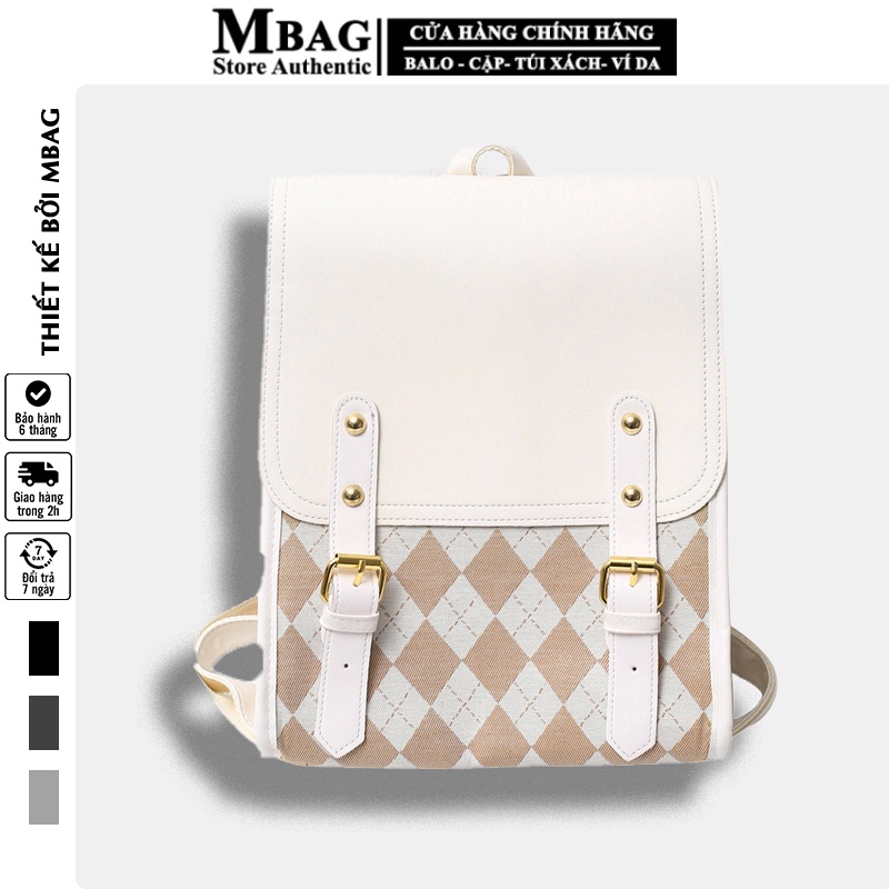 Balo nữ, balo nữ Hàn Quốc chất liệu cao cấp, chất liệu da chống nước