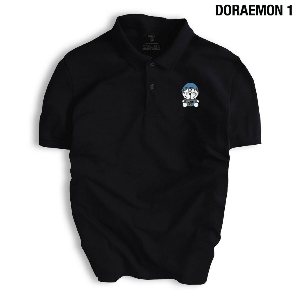 Áo thun POLO nam nữ DORAEMON 1 thiết kế đáng yêu, cá tính, hình in sắc nét nổi bật