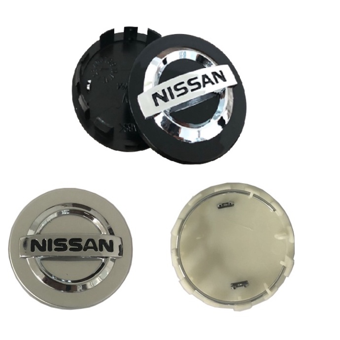 1 chiếc Logo chụp mâm, ốp lazang bánh xe ô tô Nissan Đường kính ngoài 54mm MÃ NS54 - HÀNG CÓ SẴN