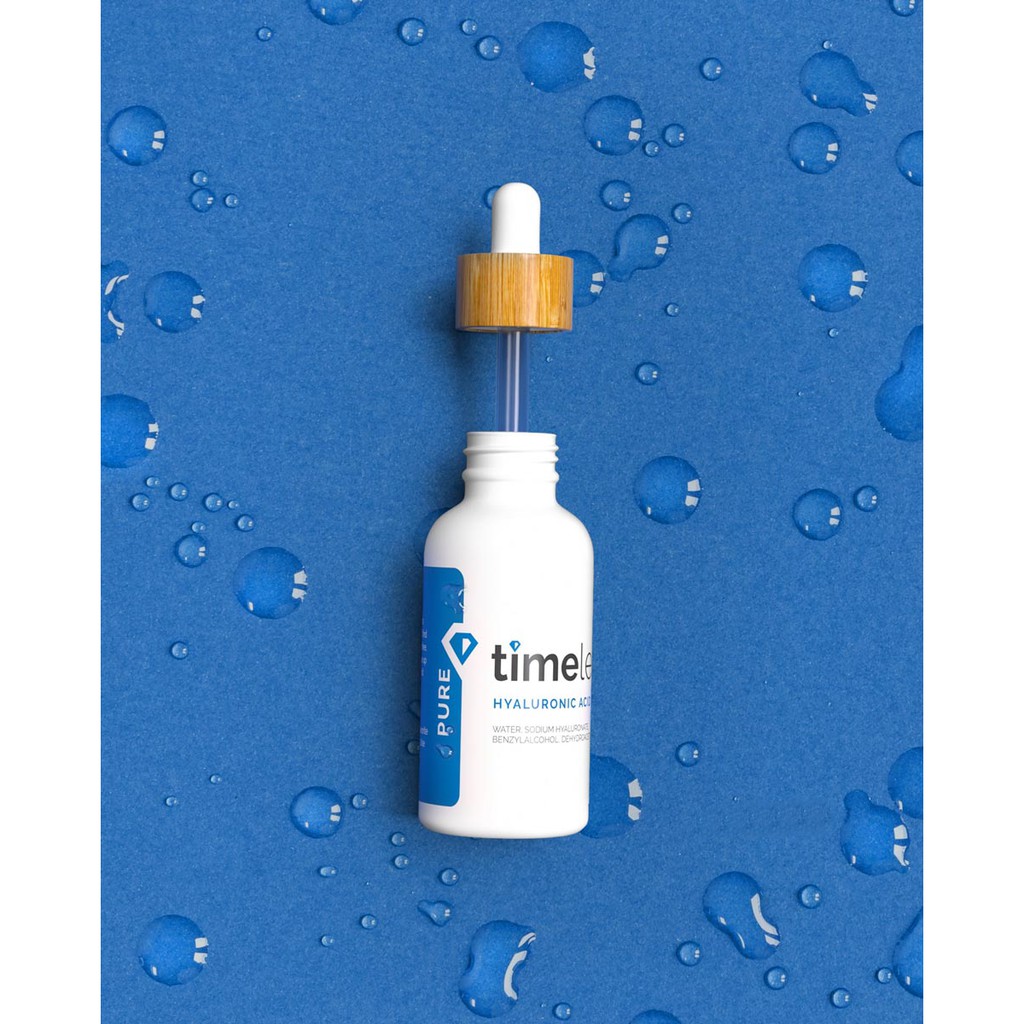 Serum Cấp Nước Timeless Hyaluronic Acid 100% Pure 30ml