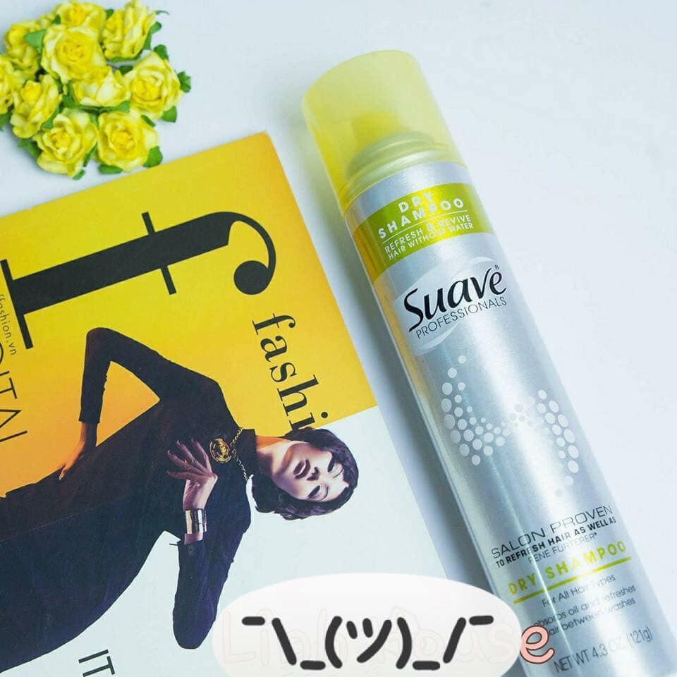 Dầu gội khô Suave Professionals Dry Shampoo 121g