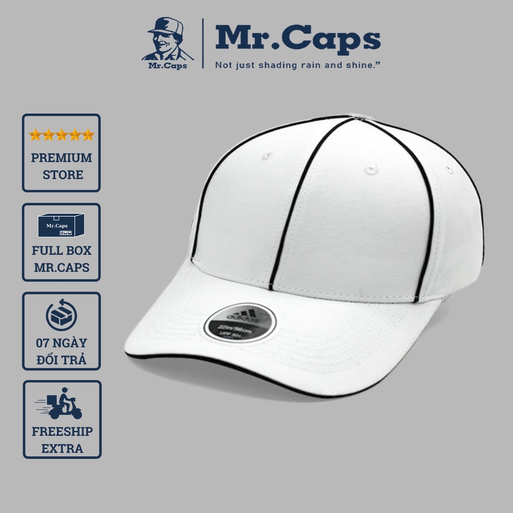 Nón nam nữ Adidas - Mũ lưỡi trai thời trang unise form thể thao Hàn Quốc vải kaki cotton cao cấp Mrcap Store ADD13