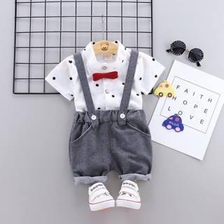 Set yếm sơ mi