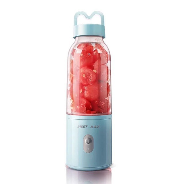 Máy xay sinh tố mini Đa năng cầm tay MEET JUICE Chính Hãng 500ml - 150W