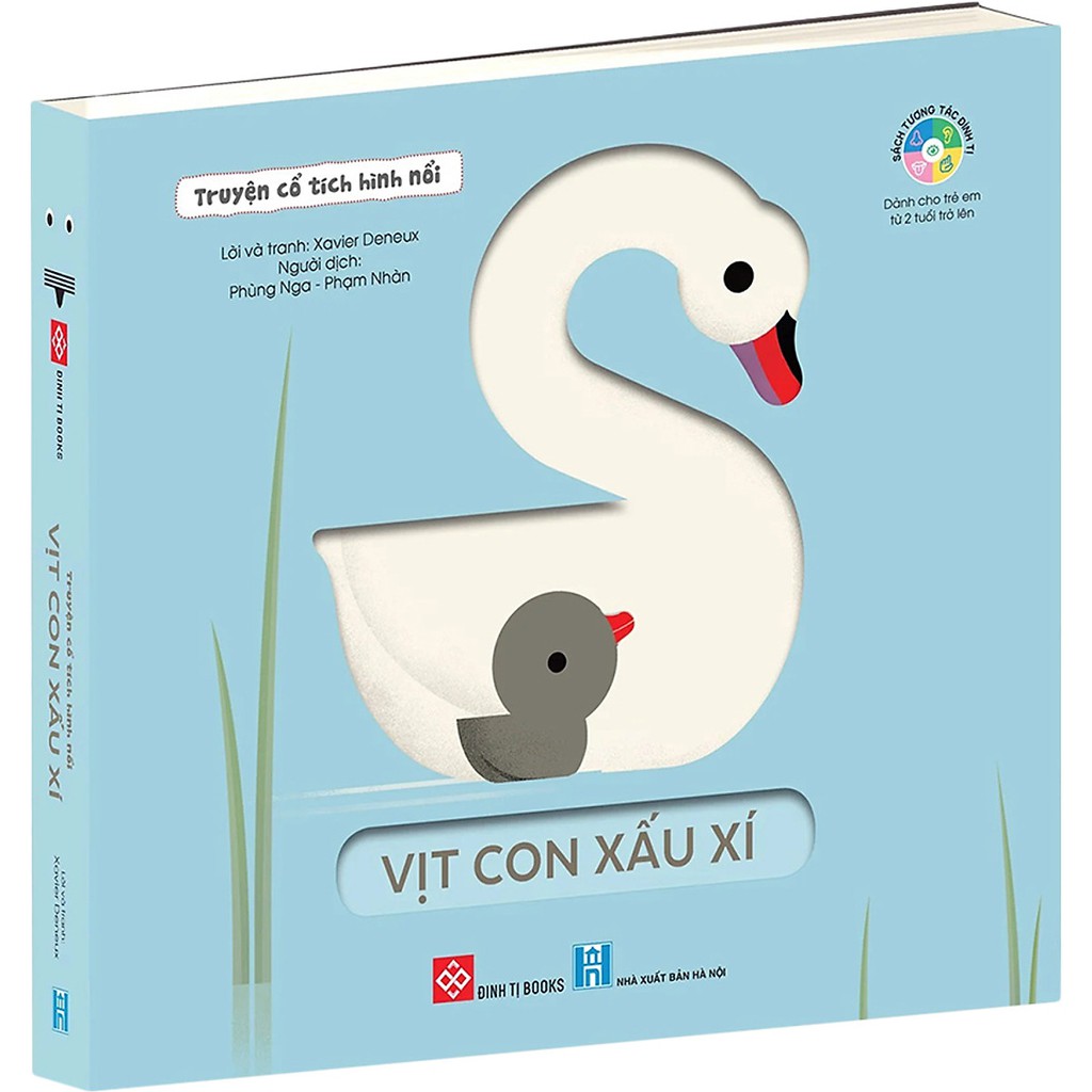 Sách - Truyện cổ tích hình nổi - Vịt con xấu xí