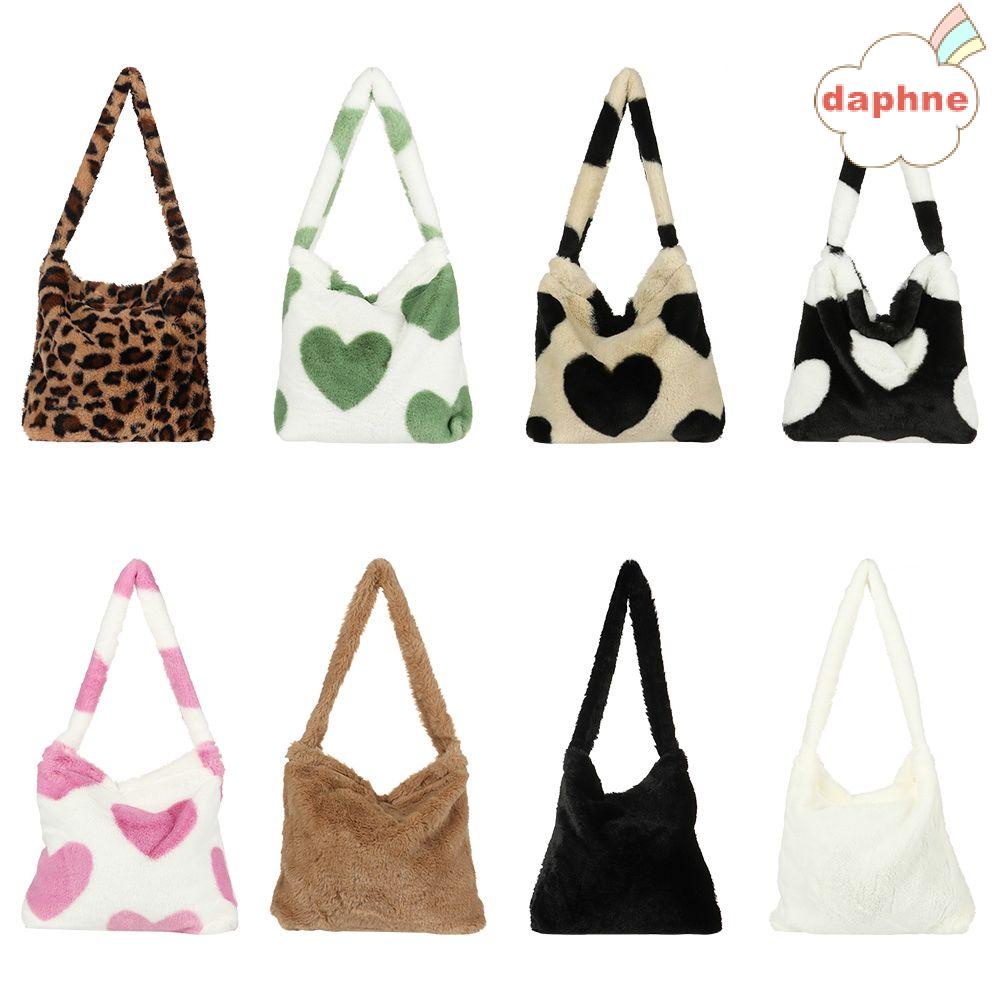 Túi xách lông xù thời trang nhiều màu sắc cho nữ