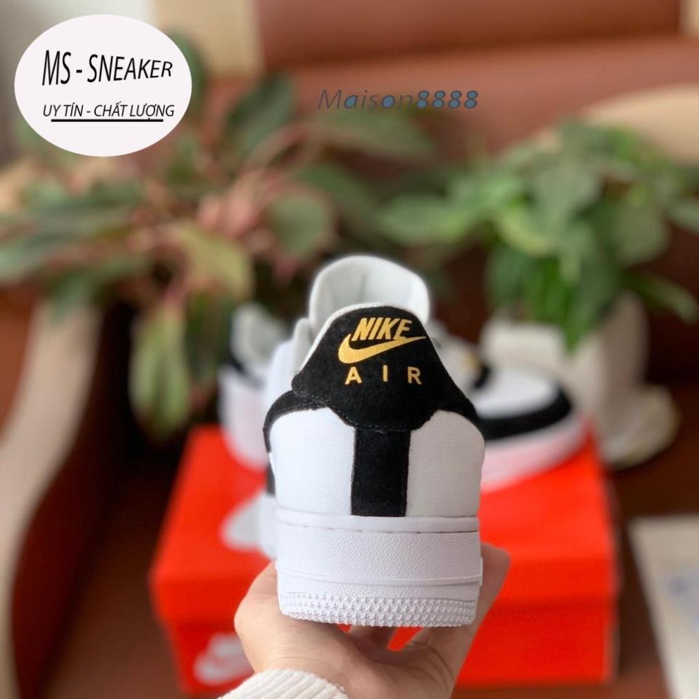 giày af1 trắng đen [MS Sneaker], giày thể thao air force lông chột hàng cao cấp full size 36-43