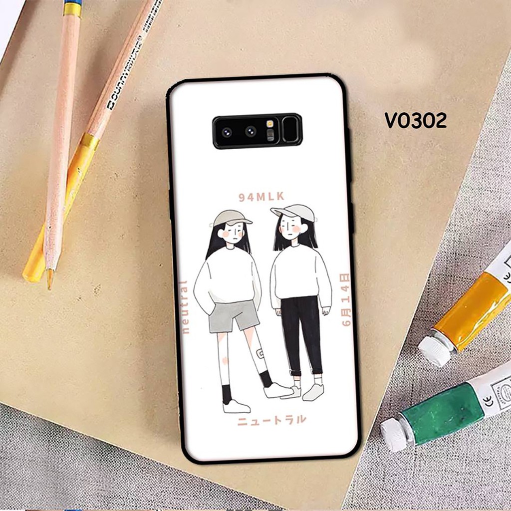 ỐP LƯNG SAMSUNG NOTE 8- SAMSUNG NOTE 9 IN HÌNH CẶP ĐỔI CUTE GIÁ RẺ