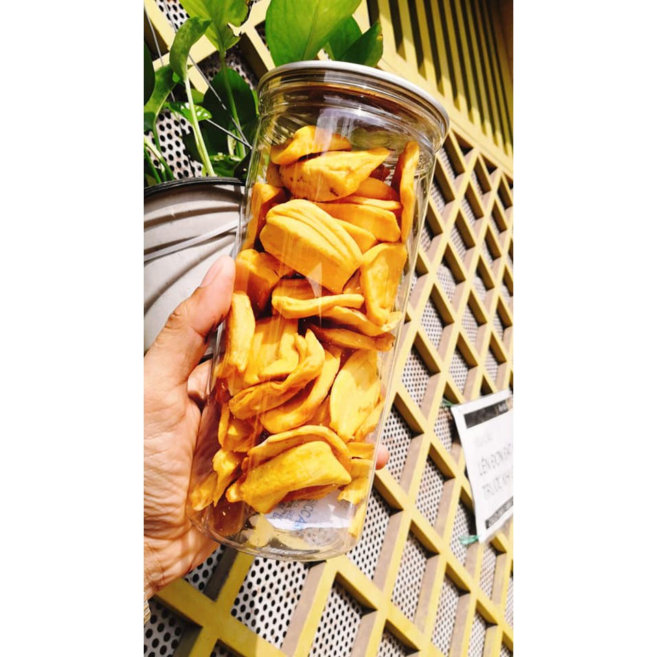 hủ PET-200gr mít sấy Thái Lan