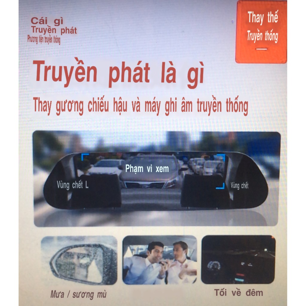 HD 12 inch  Ghi âm lái xe | BigBuy360 - bigbuy360.vn