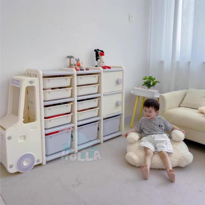 Kệ đựng đồ chơi, đựng quần áo, đa năng HOLLA cho bé