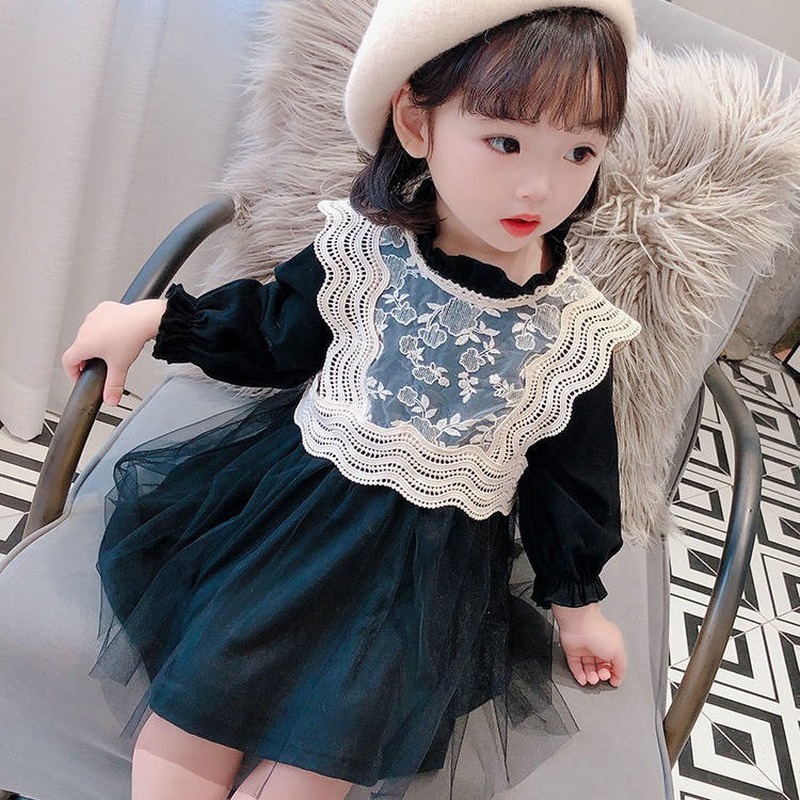 Đầm thời trang mùa xuân hàn quốc dành cho bé