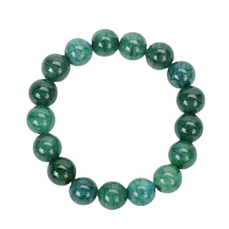 Vòng Tay Hạt Pha Lê Thủy Tinh Nhiều Màu Sắc 10mm Thời Trang Thanh Lịch diy Dành Cho Bạn Nữ