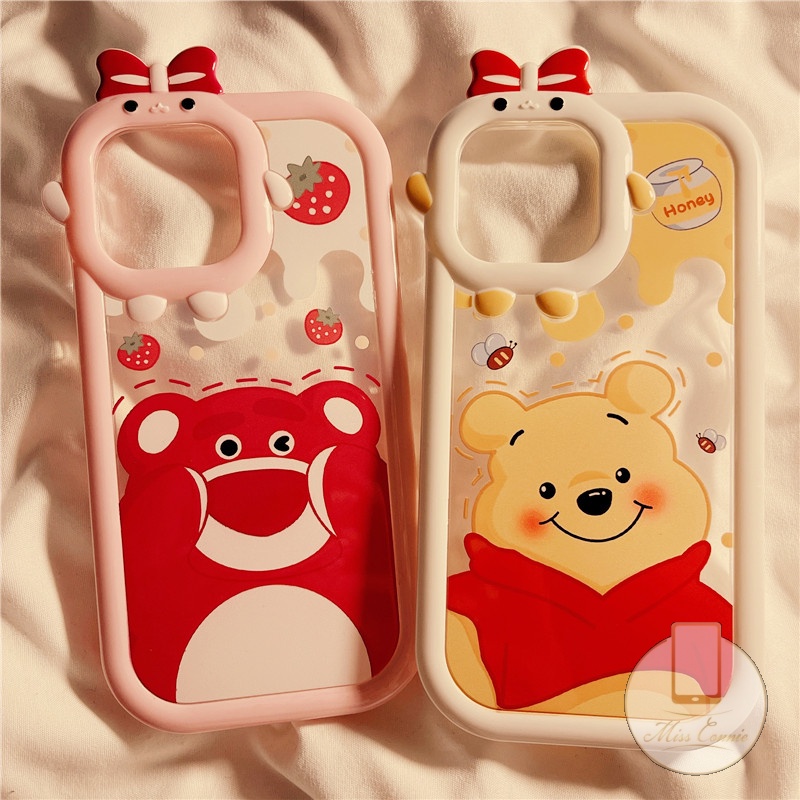 Ốp Điện Thoại TPU Mềm Chống Vỡ In Hình Gấu Pooh Dễ Thương Cho IPhone 11 12 14 13 Pro MAX 6 6S 7 8 Plus XR X XS MAX SE