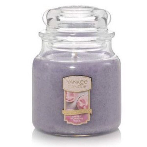 Hũ nến thơm Sweet Morning Rose Yankee Candle YAN0934 (Size M 411g)