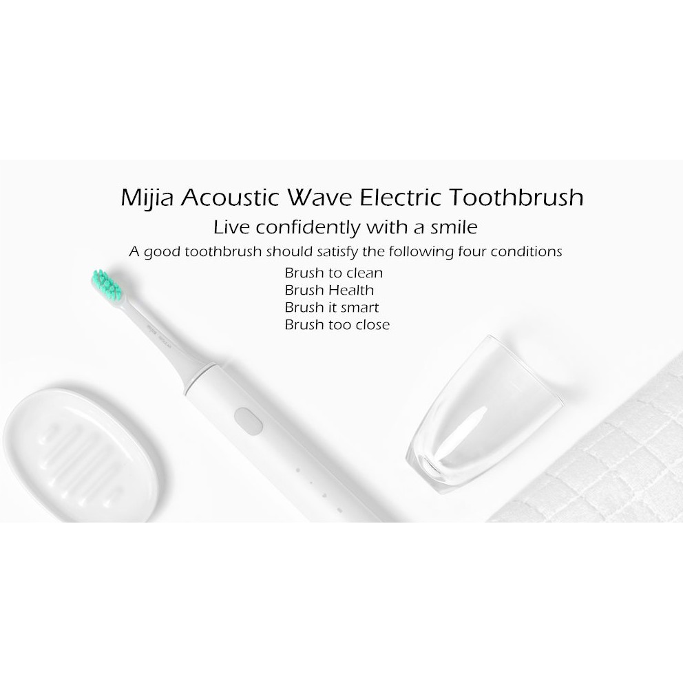 Bộ 3 đầu bàn chải thay cho T300 XIAOMI Brush Head Supersonic Electric Toothbrush (3Pcs/Unit)