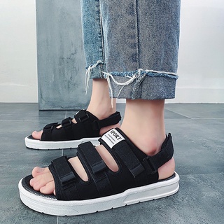 Giày MWC 7031 - Giày Sandal Nam Quai Hậu Đế Cao 2 Quai Ngang Trẻ Trung Năng Động