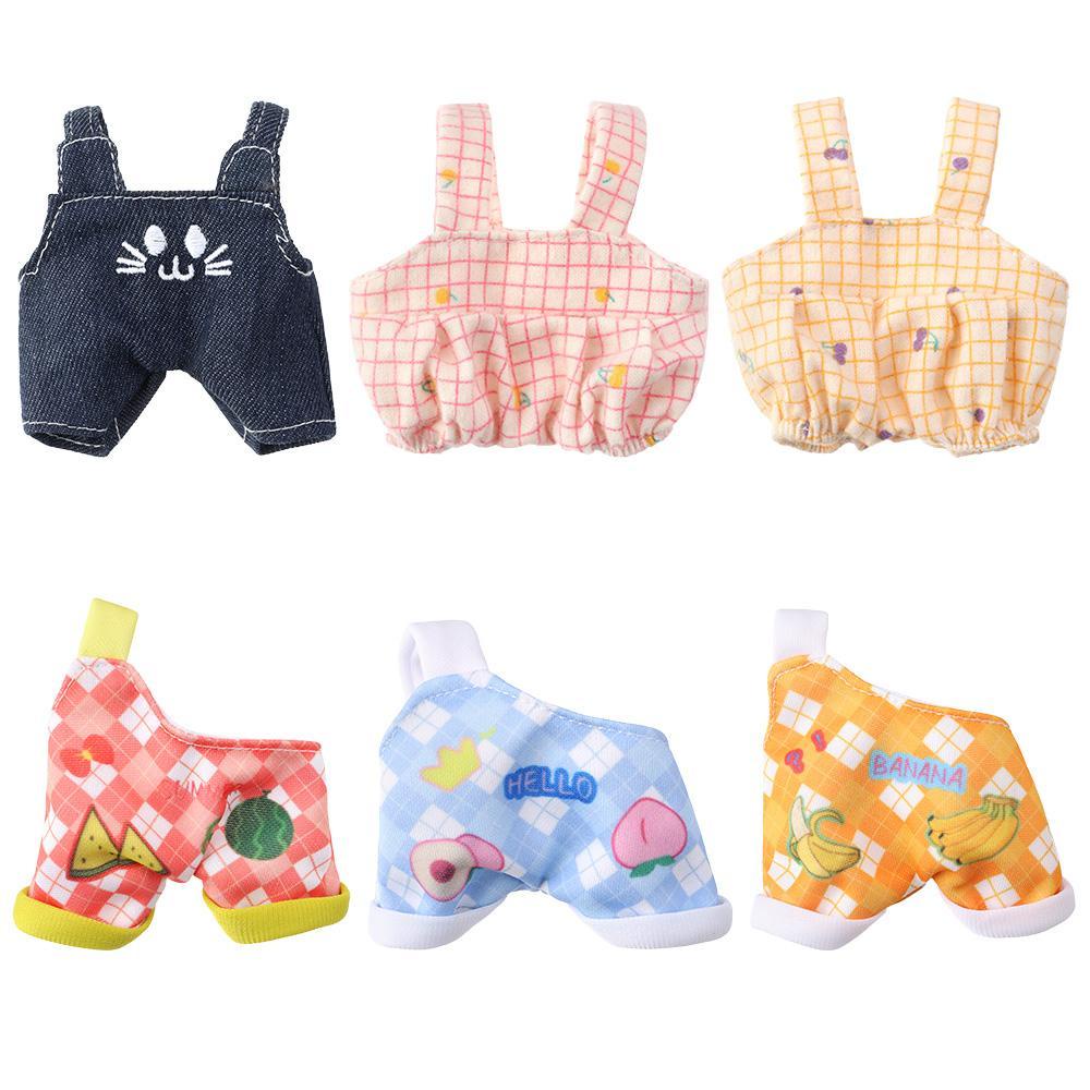 Quần Yếm Mini Tự Làm Cho Búp Bê Đồ Chơi