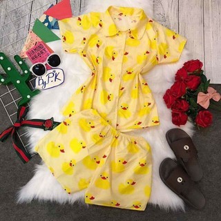 pijama vịt vàng