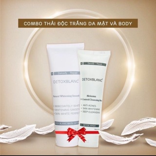 Bộ Đôi Detox Blanc thải độc face&body
