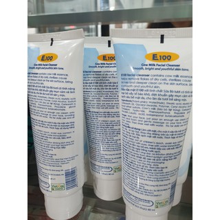 Sữa rửa mặt E100 con bò 80ml