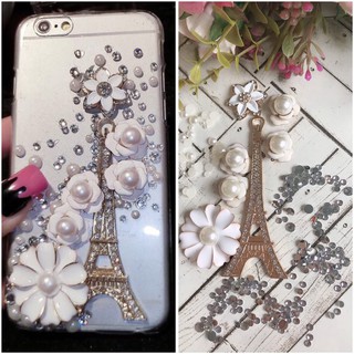 Set Trang Trí Ốp Lưng Mẫu Tháp eiffel