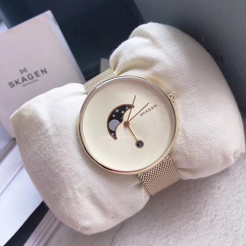 ĐỒNG HỒ NỮ SKAGEN SKW2371 , SKW2373 , MẶT TRĂNG