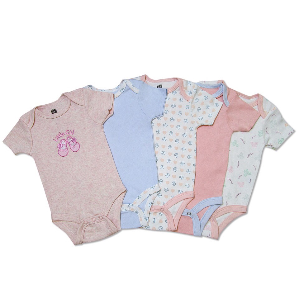 Set 5 bodysuit cộc tay nhiều mẫu cực xinh | BigBuy360 - bigbuy360.vn