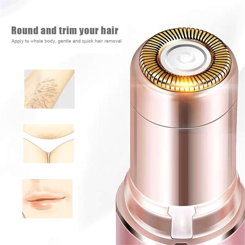 Máy Cạo Lông Mày/Lông Mặt/Cơ Thể Thiết Kế Hình Son Môi Nhỏ Gọn Tiện Dụng Cho Nữ C5Y6