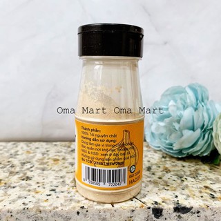 Bột tỏi nguyên chất Vipep (Hũ 70g) - Gia vị tẩm ướp tự nhiên cho món nướng, xào, kho thơm nồng