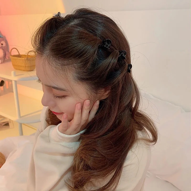 Set 10 Kẹp Tóc Nhỏ Nhiều Màu Sắc Dễ Thương Cho Nữ