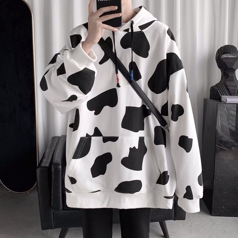 Áo Hoddie Bò Sữa Form Rộng Nam Nữ Unisex  - Chất Nỉ Bông Ulzzang KUN