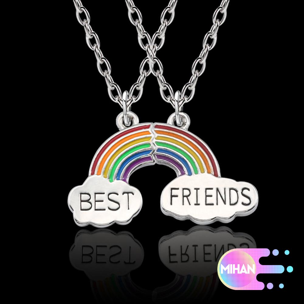 Vòng cổ nam châm cho cặp đôi màu cầu vồng