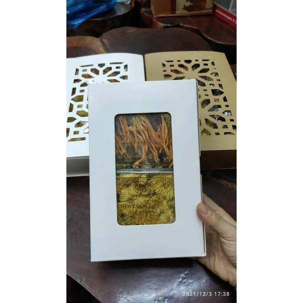 Loại to - Hộp đựng quà, đựng bánh hanmade kt 21,5x13,5x5cm có sẵn