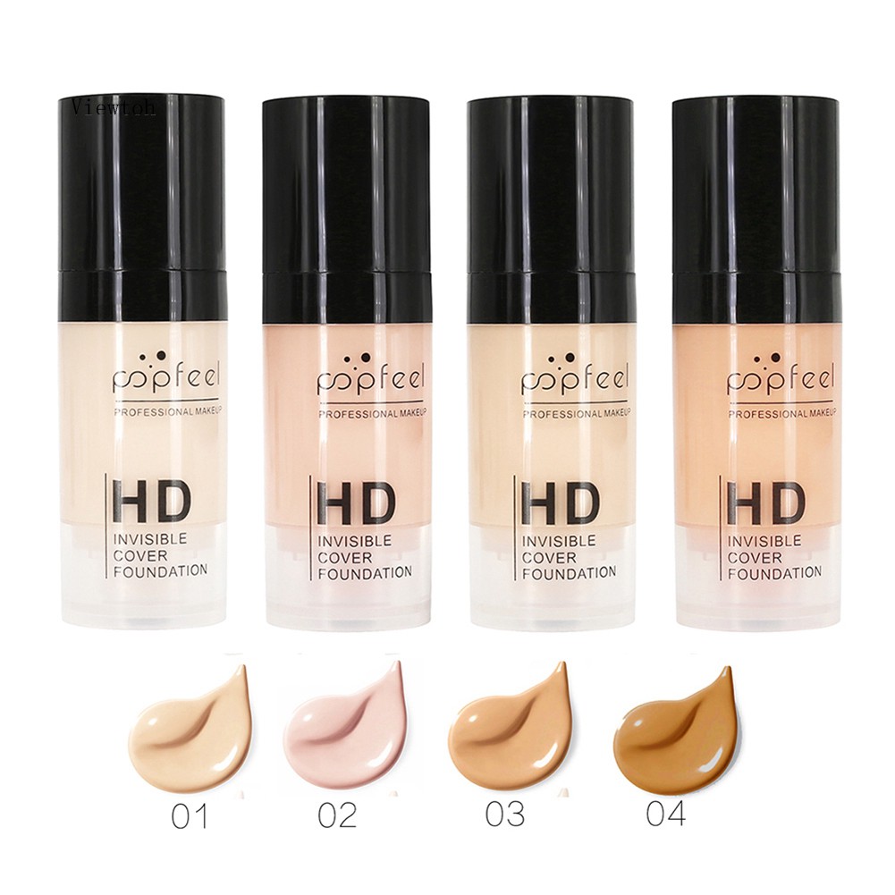 Kem nền POPFEEL 15ml dưỡng ẩm lâu trôi trang điểm tự nhiên | BigBuy360 - bigbuy360.vn